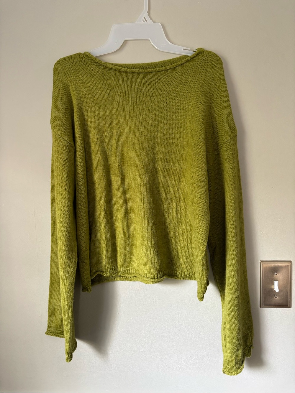 NWOT - SHEIN - Lightweight Green Knit Top
